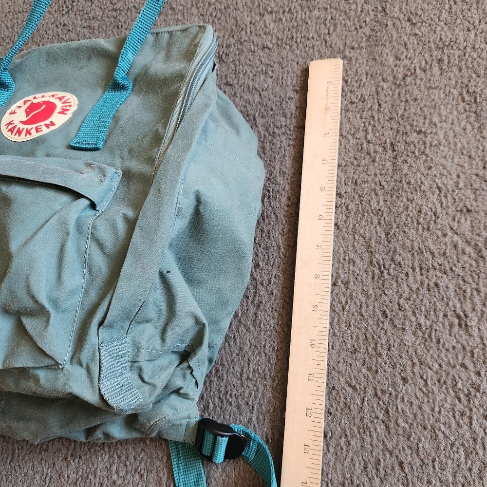 FJALLRAVEN Kanken Mini Backpack Teal Day Pack School College Swedish - Picture 11 of 12